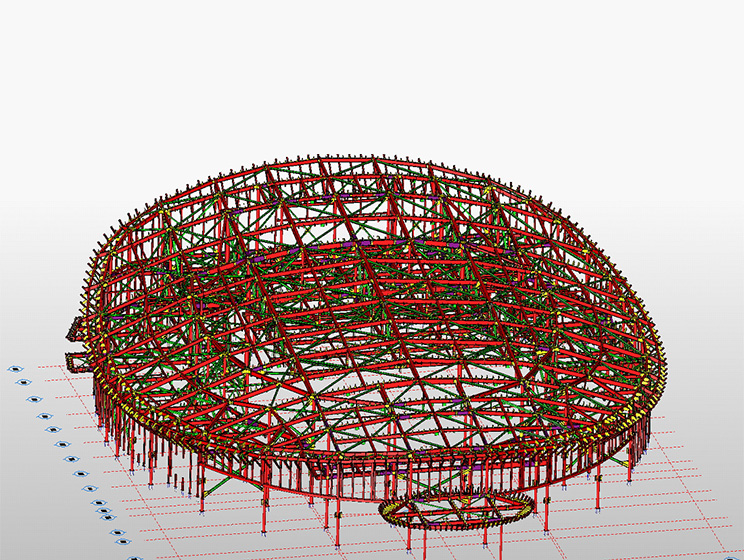 体験交流ホール 3DCAD画面01