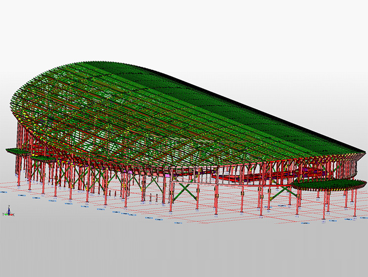 体験交流ホール 3DCAD画面02